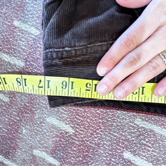 Vintage Tommy Hilfiger Chocolate Brown Double Button Closure Flare Bootcut Jean - Picture 6 of 16